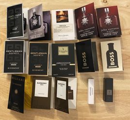 New Mens Cologne Lot Sample Travel Size High End Designer 15 Lot 2 - $20