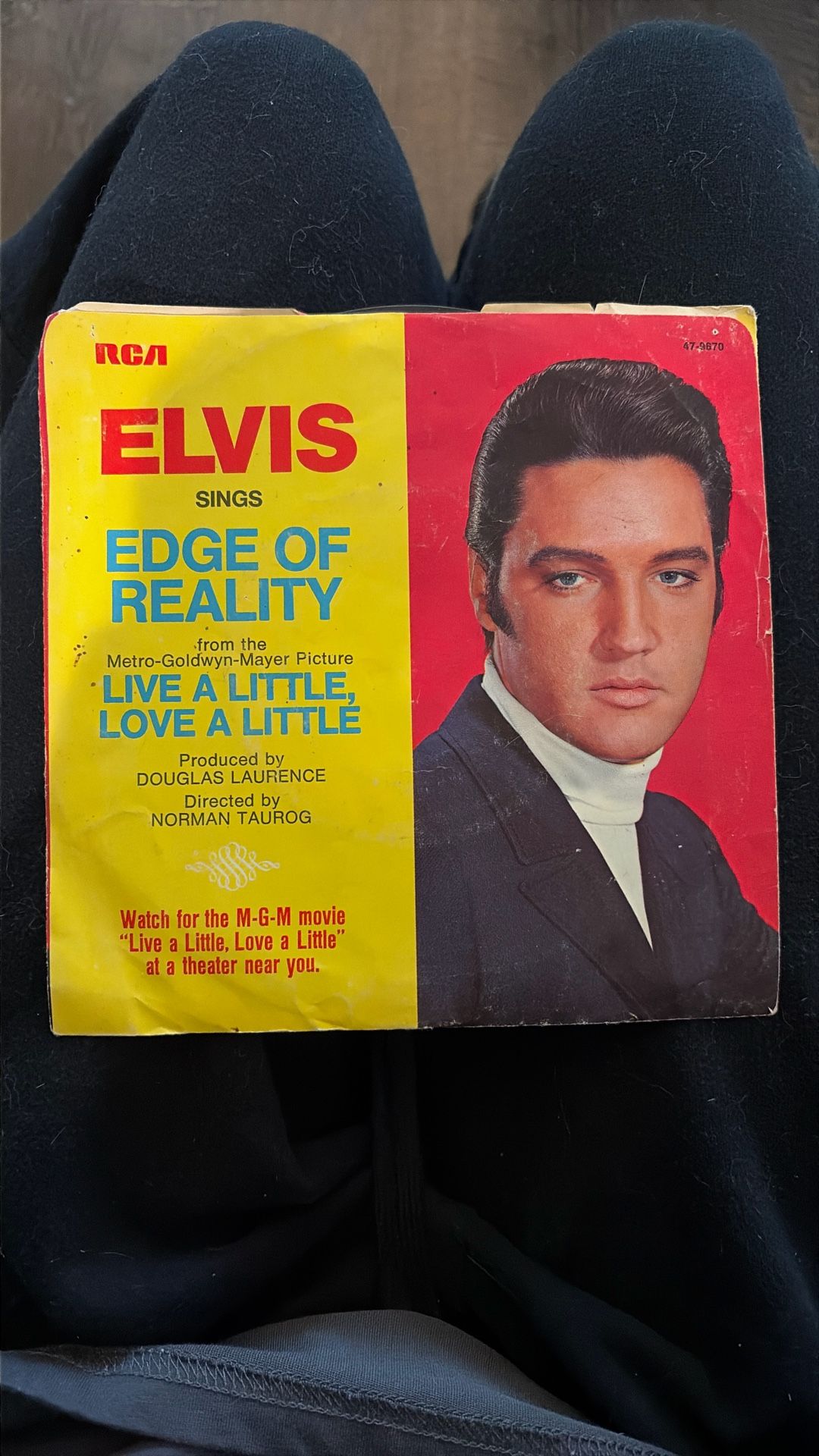 45 RPM vinyl single by Elvis Presley