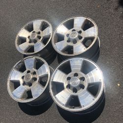 4 - 6x5.5 6x139.7 Toyota Tacoma Tundra Sequoia Yukon Tahoe 17 Inch 17in Stock Wheels Rims Only !!