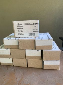 GE EB25B04 Terminal Board Lot of 12