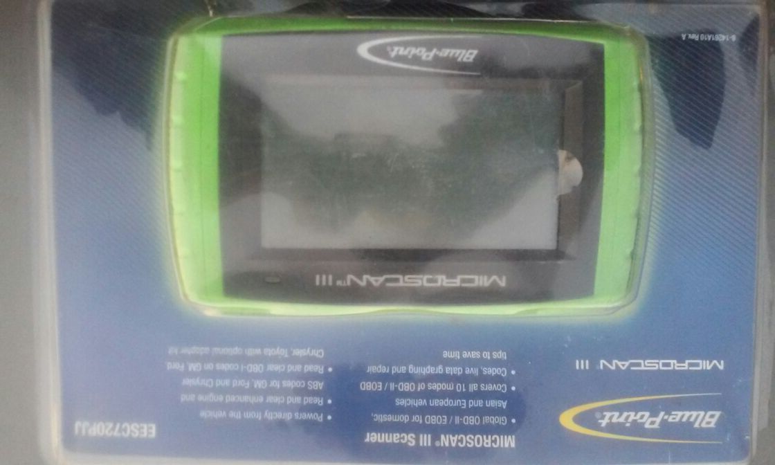 Blue-point Eesc720pjj Microscan® Iii Scan Tool Reads & Clears Obd Ii