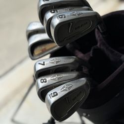 *Set of Top Flite Irons, Armour Pitching Wedge, and Viper Lob Wedge*