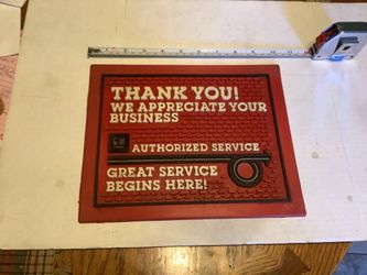 General Motors a counter mat 10” by 8” this is from late 60s in excellent condition. Great looking bold colors. Part of my collection Plainfield, Illi