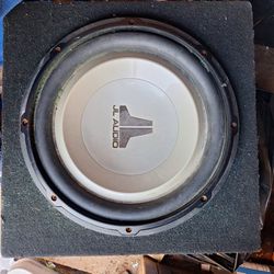 12" JL Audio Subwoofer In Box
