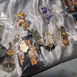 Hard Rock Cafe Pins, Rare 