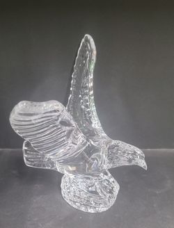 Beautiful Waterford Crystal Eagle Statue