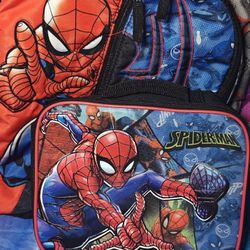 Spider-Man Book Bag And Lunch Box