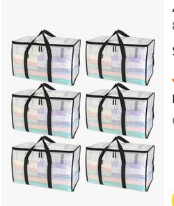 5 Large Moving & Storage Bags
