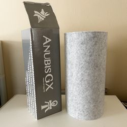 Large Gray Felt Mouse Pad – Smooth Surface for Work & Gaming