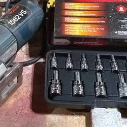 Torx Bit Set And Jig Saw 