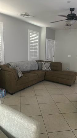 Couch (2-piece sectional) can deliver!