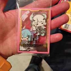 Yu Gi Oh Feilds Center Card Pink Gold Holo