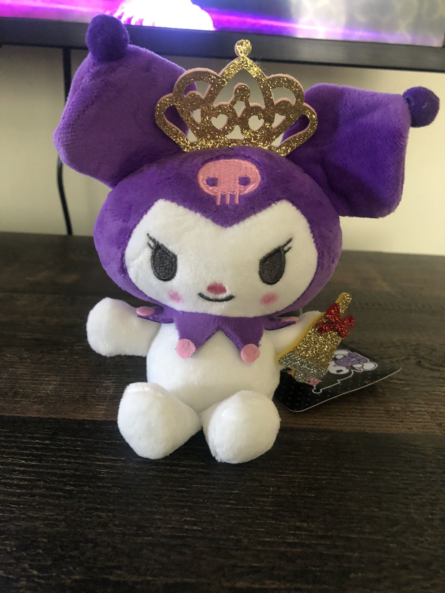 Brand New Kuromi Princess 5.5” Tall