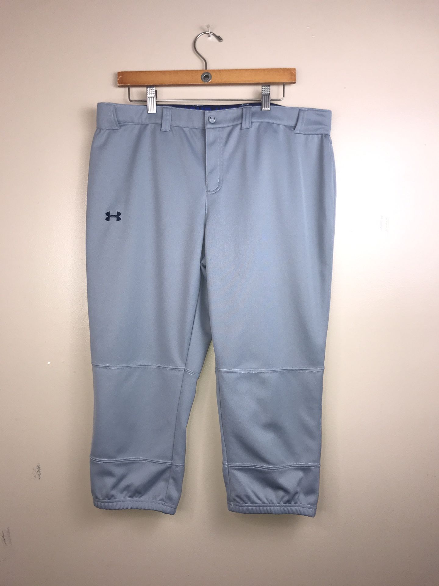 Under Armour Mens Medium Baseball Pants Softball Athletic Gray XL