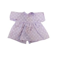 Retro Flower Velcro Back Doll Shirt or Dress