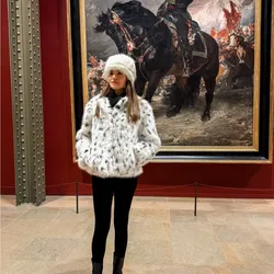 Zara  White and Black Jacket for