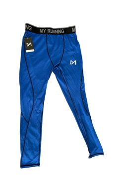 Men's Compression Pants Base Layer Running Tights Leggings for Sports size M