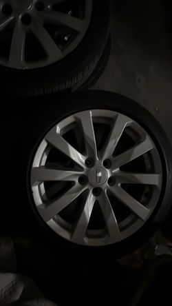 Caddy rims and tires