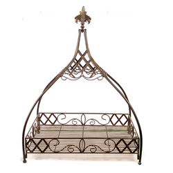 Victorian style dog bed