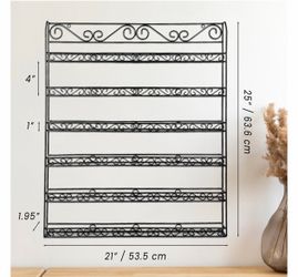 6 Tier Metal Wall Organizer