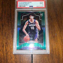 Jaxson Hayes Green Prizm Rookie PSA 9