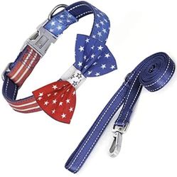 Dog Collar, Reflective Belt Ring, Adjustable Nylon Collar with Quick Release Adjustable Buckle