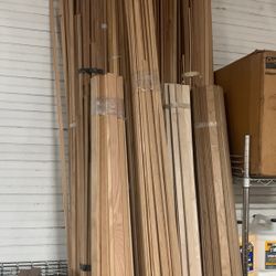 Oak, Cherry, Maple Hardwood Molding