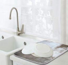 Dish Drying Mat for Kitchen Counter