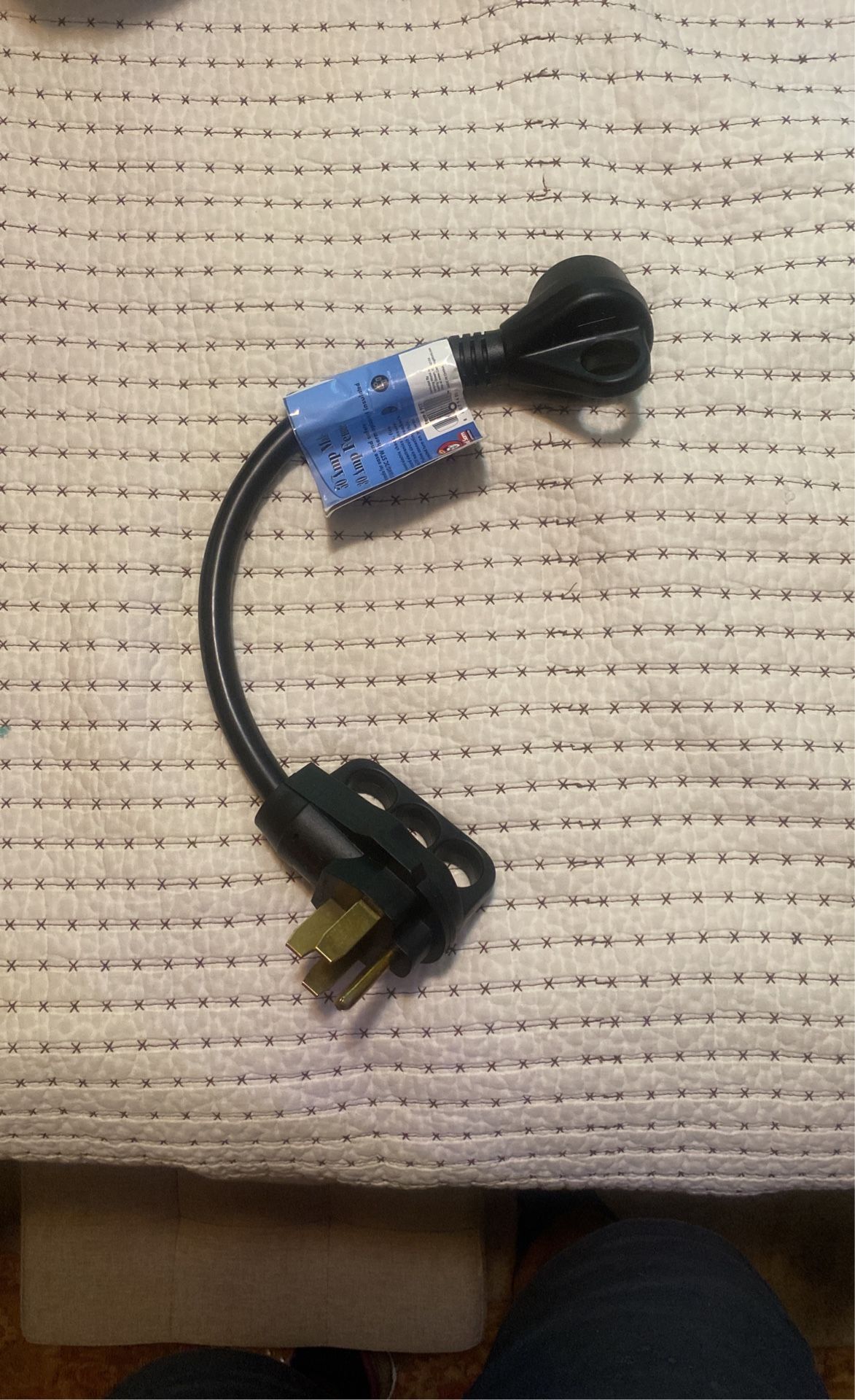 Adaptor- 50Amp Male/30 Amp Female.