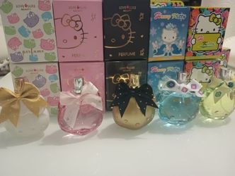 Hello kitty/stitch perfumes