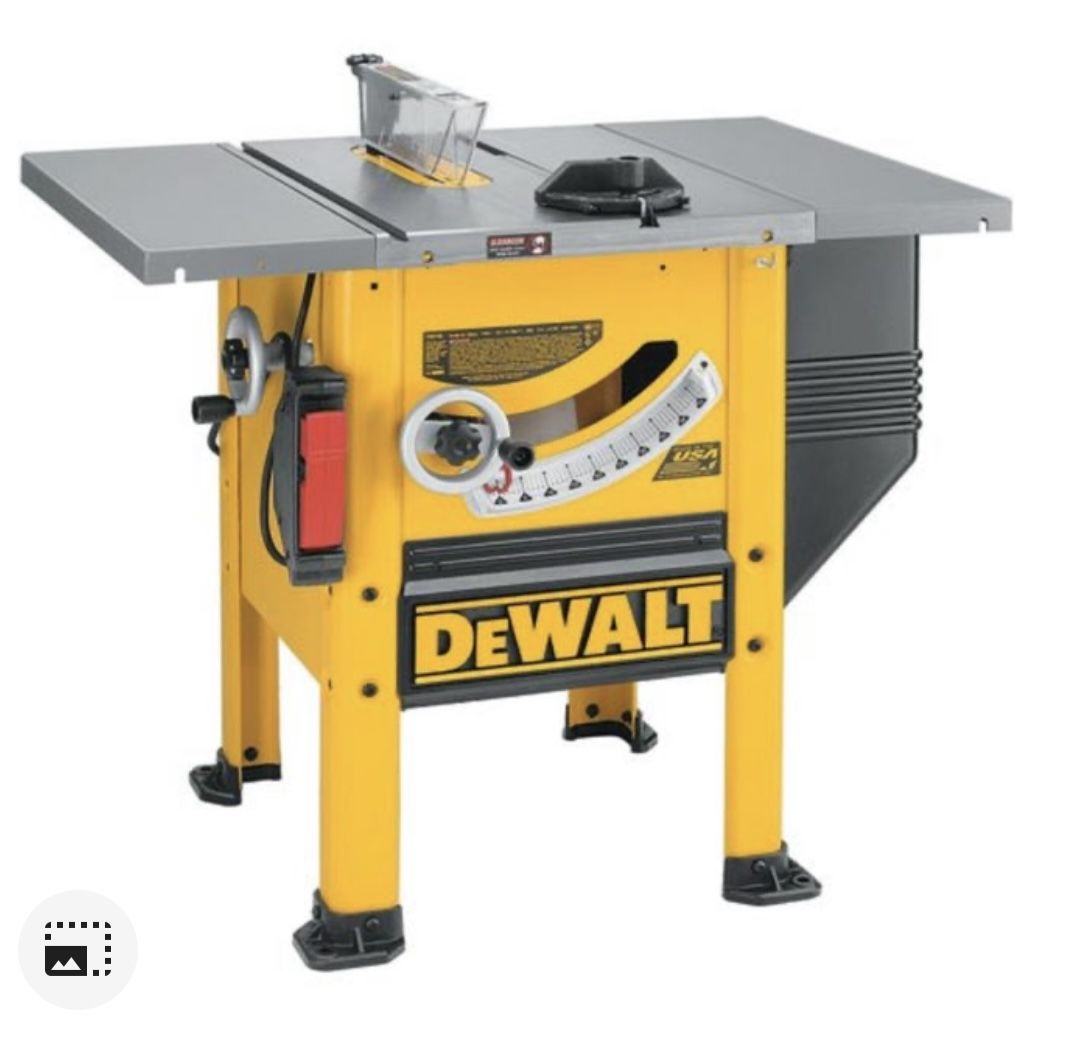 Dewalt Table Saw With Extension DW746