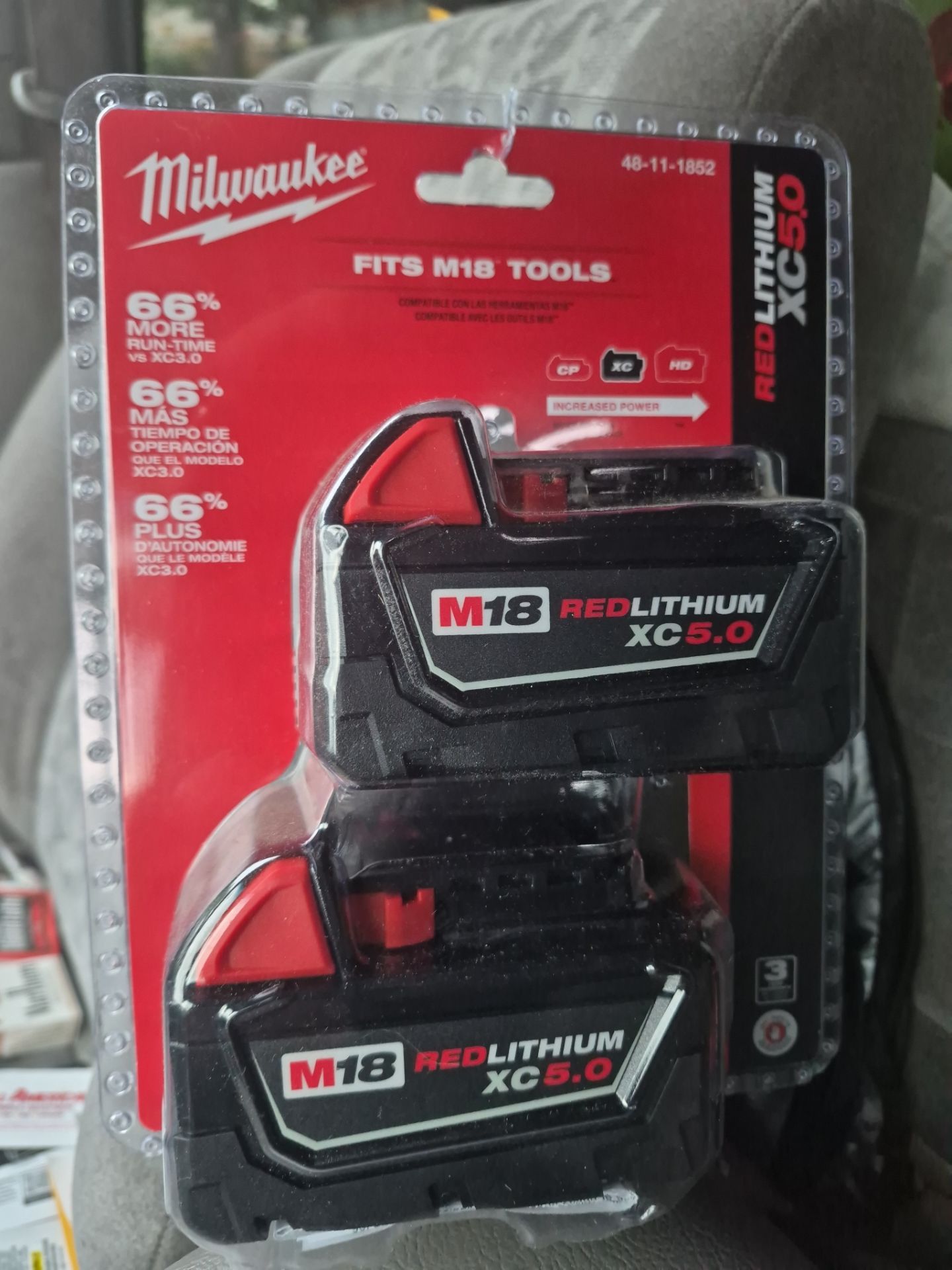 Milwaukee 5.0 batterys