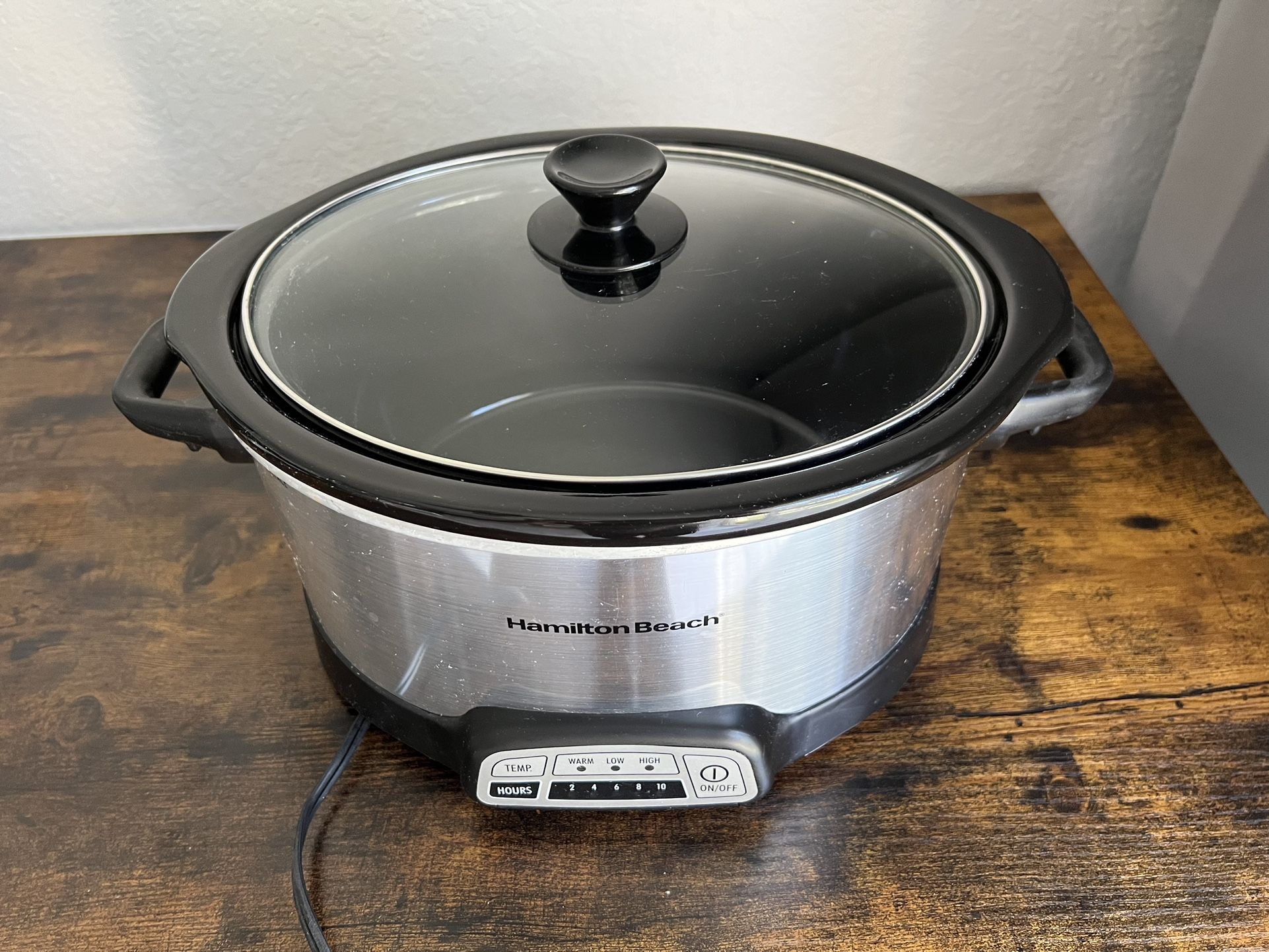 Hamilton Beach Programmable 5 Quart Slow Cooker