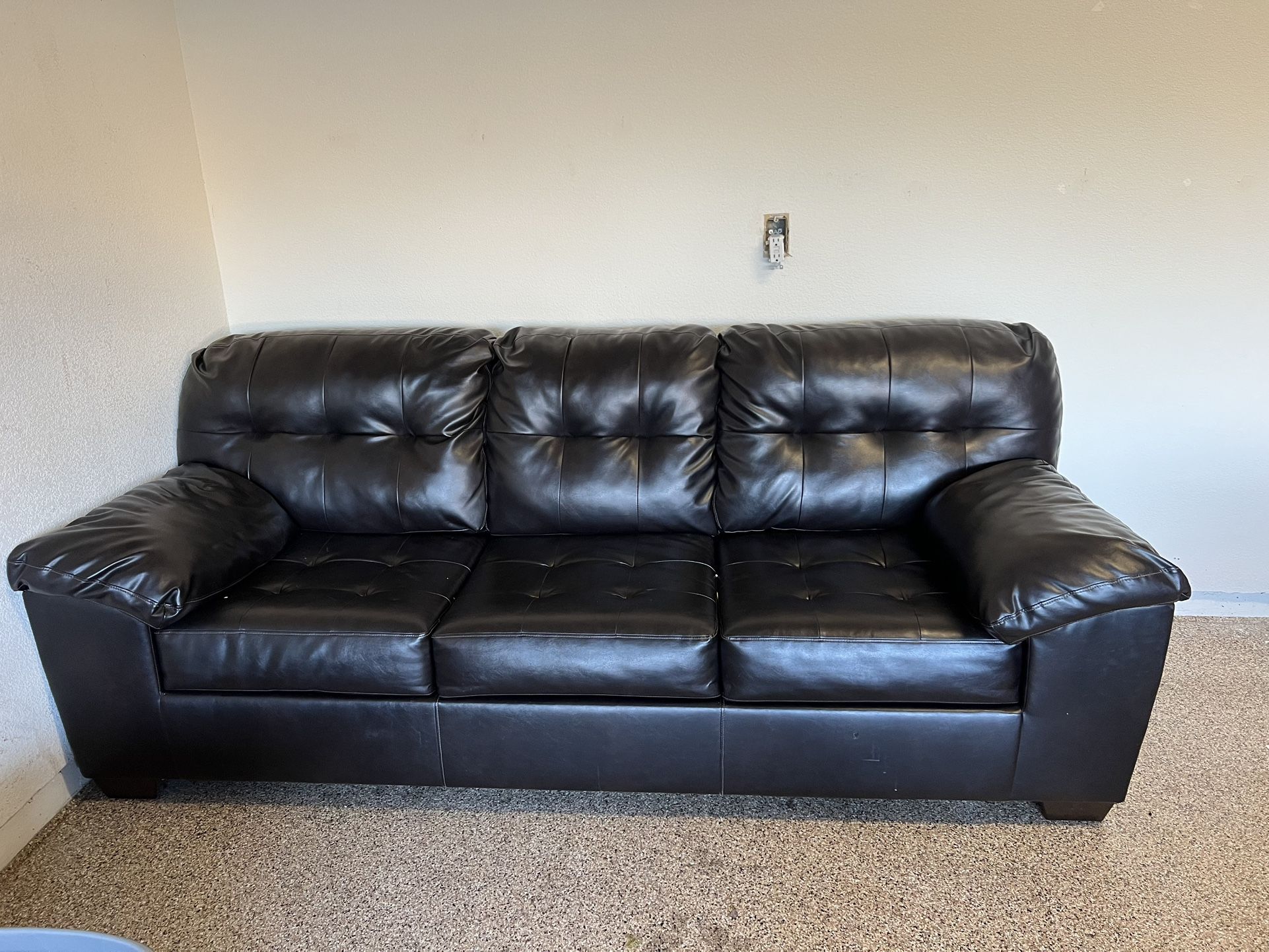 Leather Sofa Bed