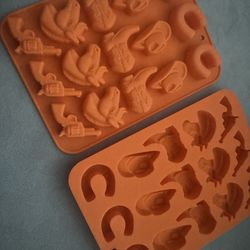 Cowboy Western Silicone Candy molds