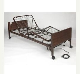 Semi electric homecare bed