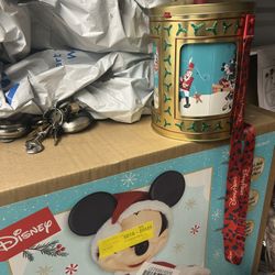 Disney Christmas Musical Popcorn Bucket OBO
