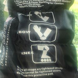 Wrist, Elbow And Knee Pads. New