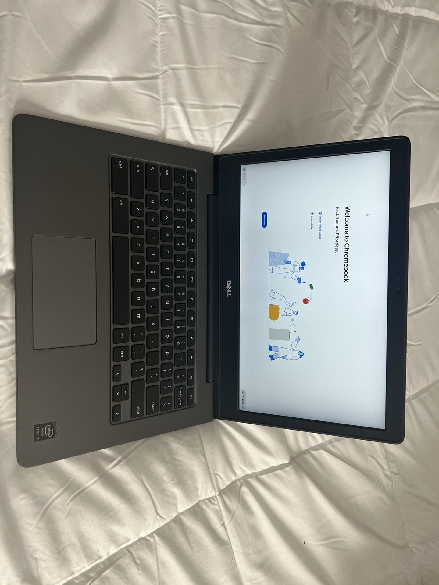 Dell Chromebook 13-7310 Intel Core i3 (5th Gen) 2.0GHz 32GB HDD 4GB 13.3" Laptop