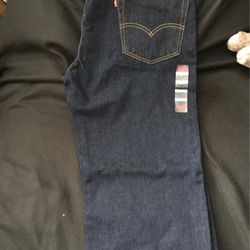 Mens Levi’s Jeans Size 38 x32 Dark Blue 550