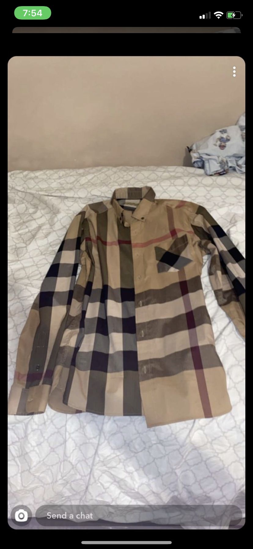 Burberry shirt men
