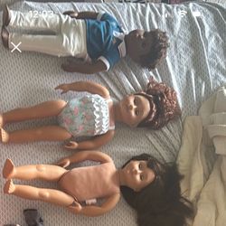6 Our Generation Dolls Very Good Condition !