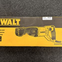NEW! Dewalt Corded Reciprocating Saw - Unopened 