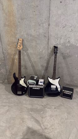 First Act Electric Guitar Bundle with Amps