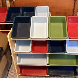 Two!! Toy Storage Organizer 