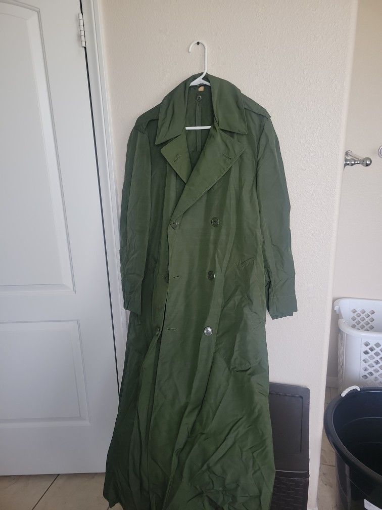 Mens Vintage Raincoat