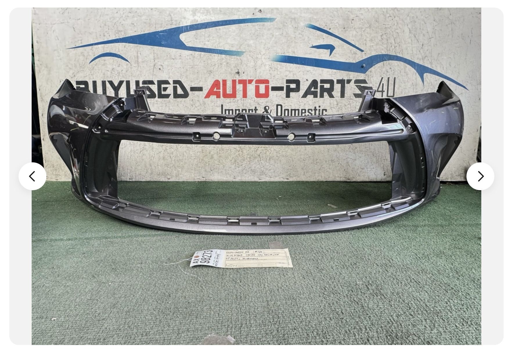 w/dents 2015 - 2016 - 2017 TOYOTA CAMRY LE XLE SE XSE FRONT BUMPER COVER OEM AX98273