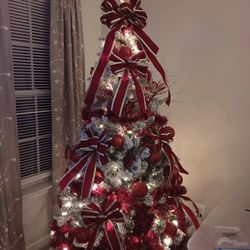 Christmas Tree Flocked  