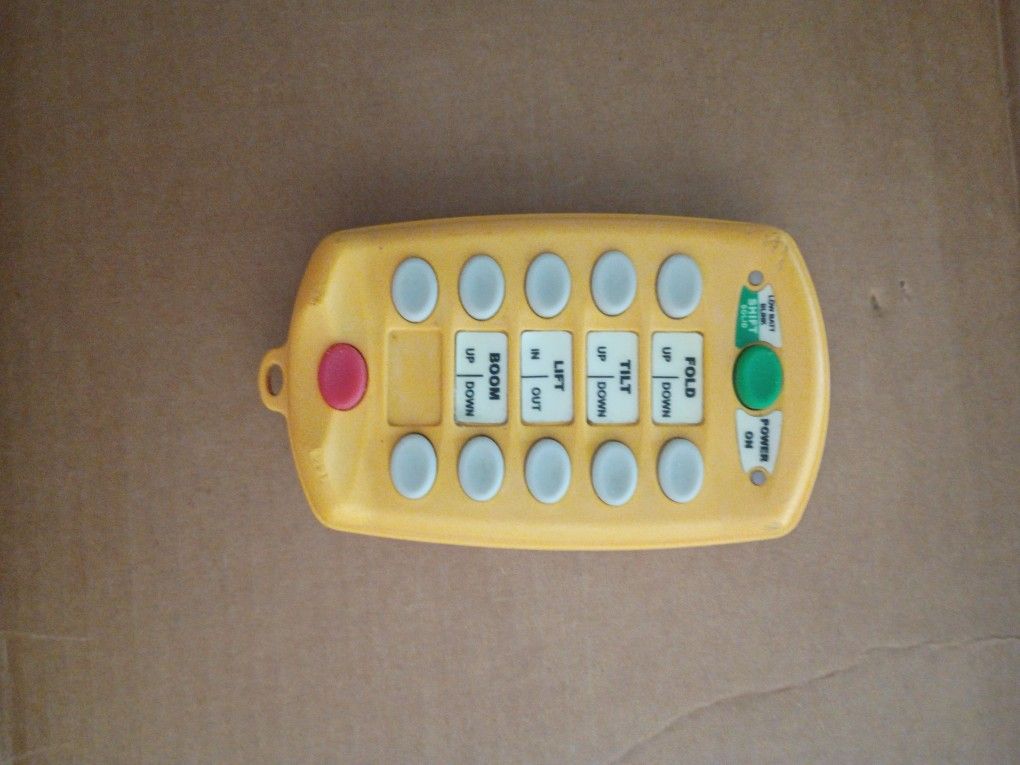 Omnex T110C-001122 Rev D T110C Handheld 10(20)-Function Radio Remote Control Transmitter