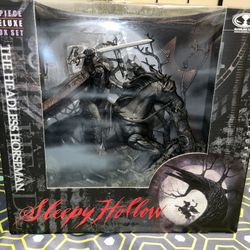 McFarlane Toys Sleepy Hallow Headless Horseman 3 Pc. Deluxe Box Set-NIB
